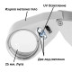 Сгъваема мини лупа 40х 25мм с осветление - Компактност и мощност