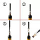 Пневматичен тирбушон - Лесно отваряне на вино