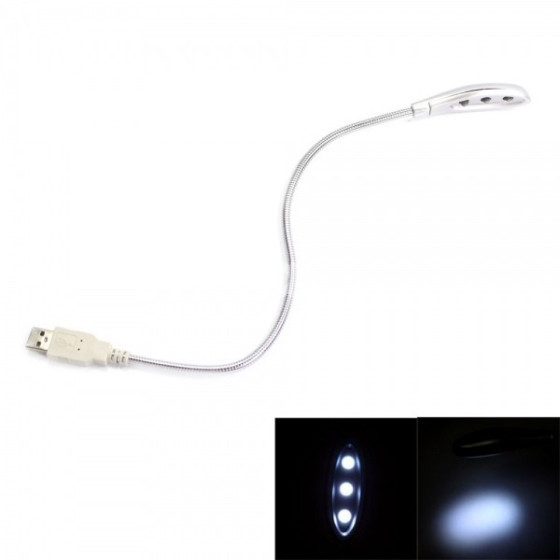 Мултифункционална USB лампа за лаптоп - гъвкава и преносима