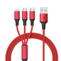 Многофункционално 3в1 USB зарядно за телефон и смартфон