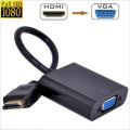 HDMI към VGA адаптер за висококачествено видео 1080p