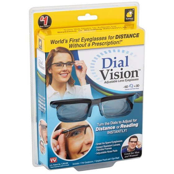 Универсални саморегулиращи се диоптрични очила Dial Vision | Купете сега